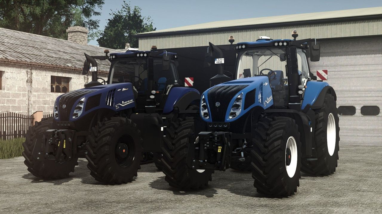 Трактор New Holland T8 ICS для Farming Simulator 25