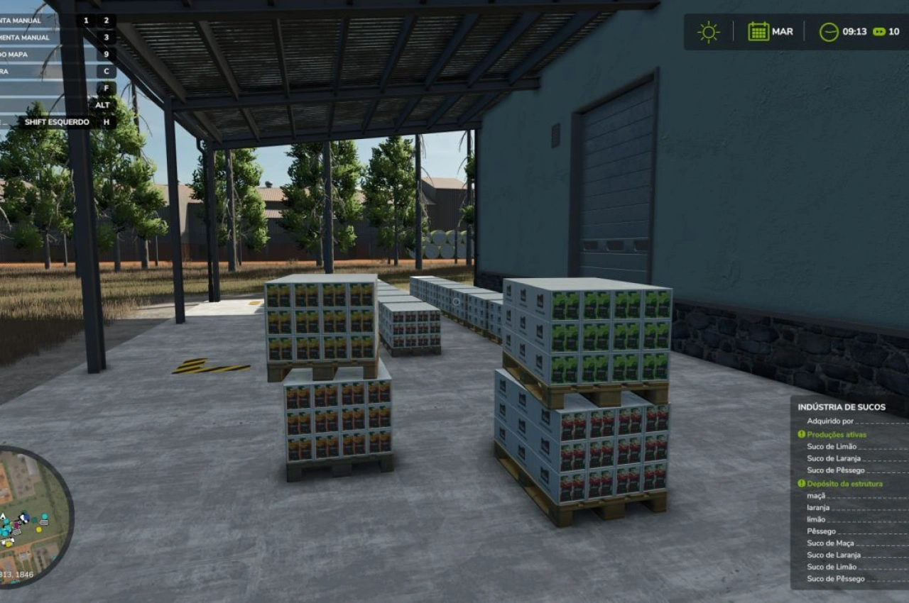 Система виробництва соку для Farming Simulator 25