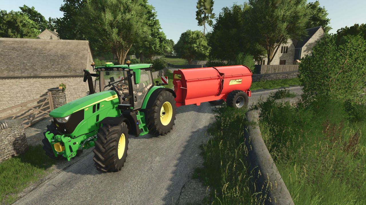 Розкидач гною Belmac 7.5CY для Farming Simulator 25