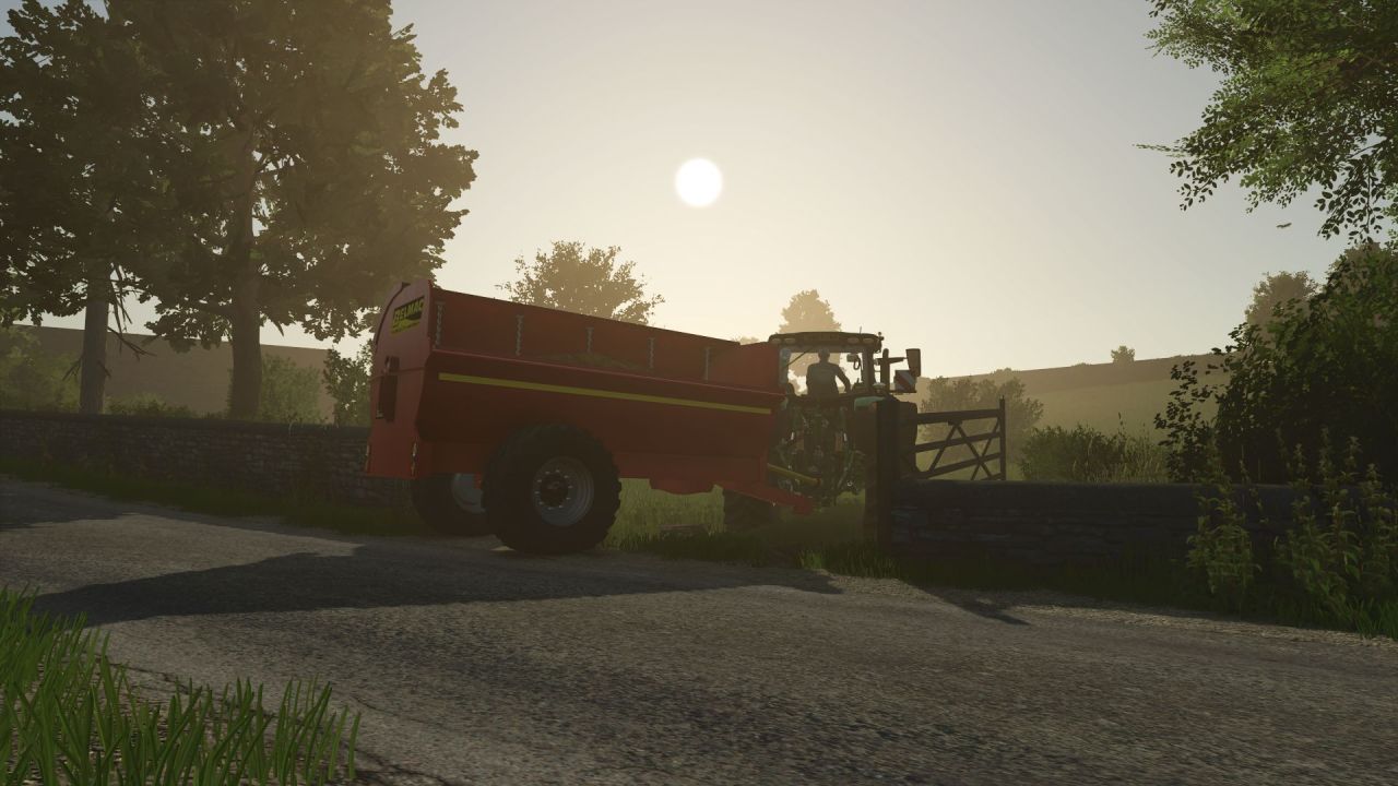 Розкидач гною Belmac 7.5CY для Farming Simulator 25
