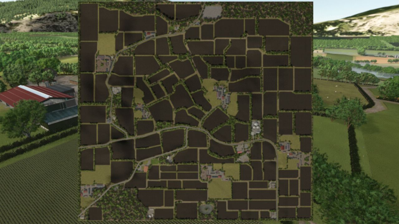 Карта Maypole Farm для Farming Simulator 25 - Скріншоти