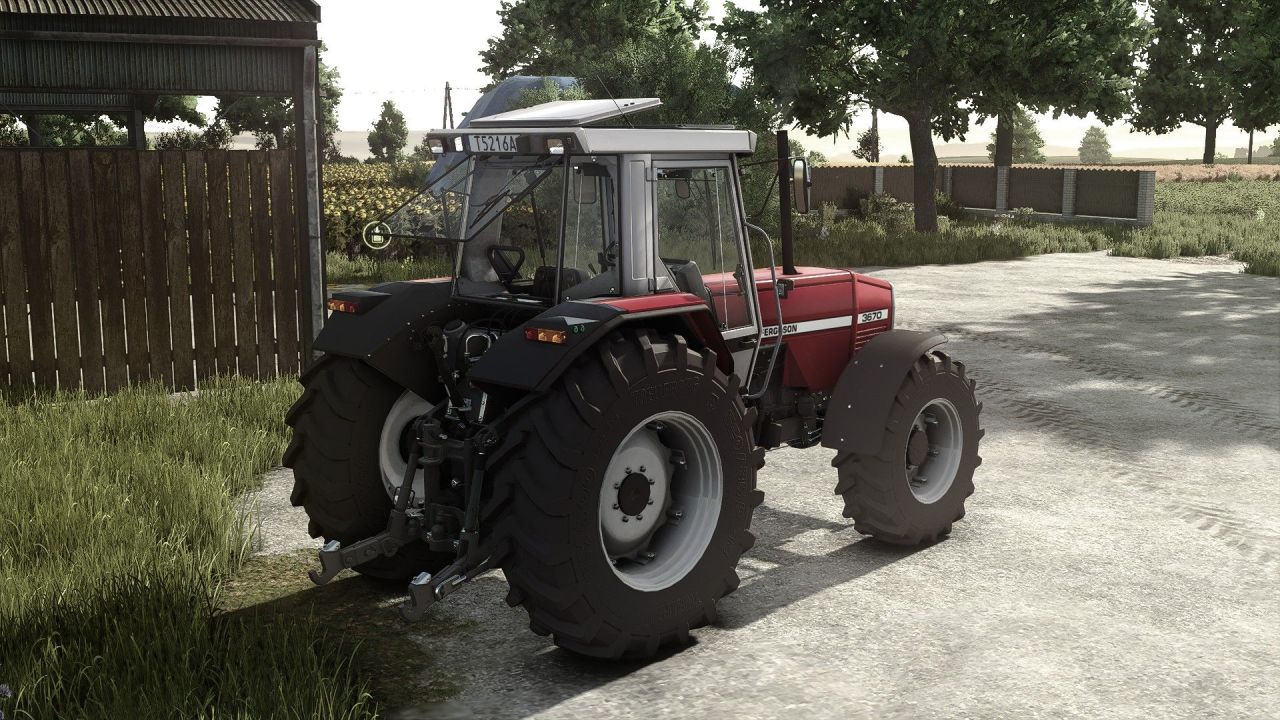 Трактор Massey Ferguson 3670 для Farming Simulator 25