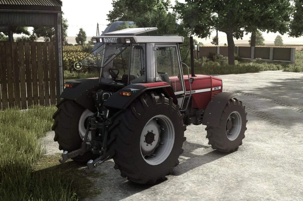 Трактор Massey Ferguson 3670 для Farming Simulator 25