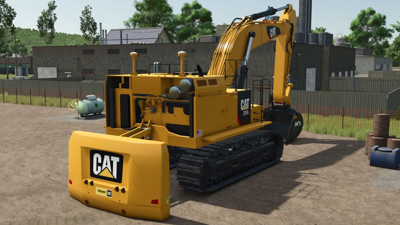 Екскаватор CAT 374F для Farming Simulator 25