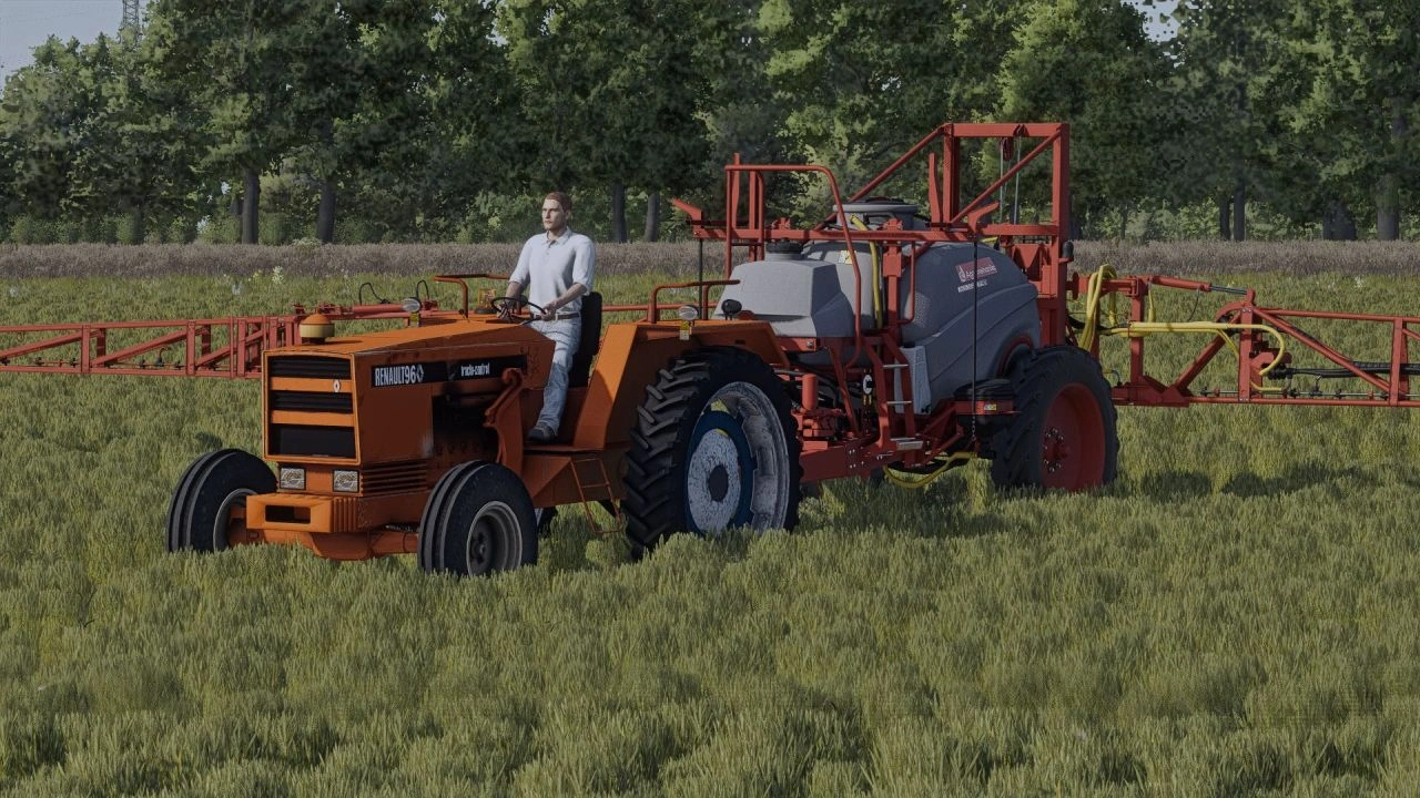 Трактор Renault 96 для Farming Simulator 25