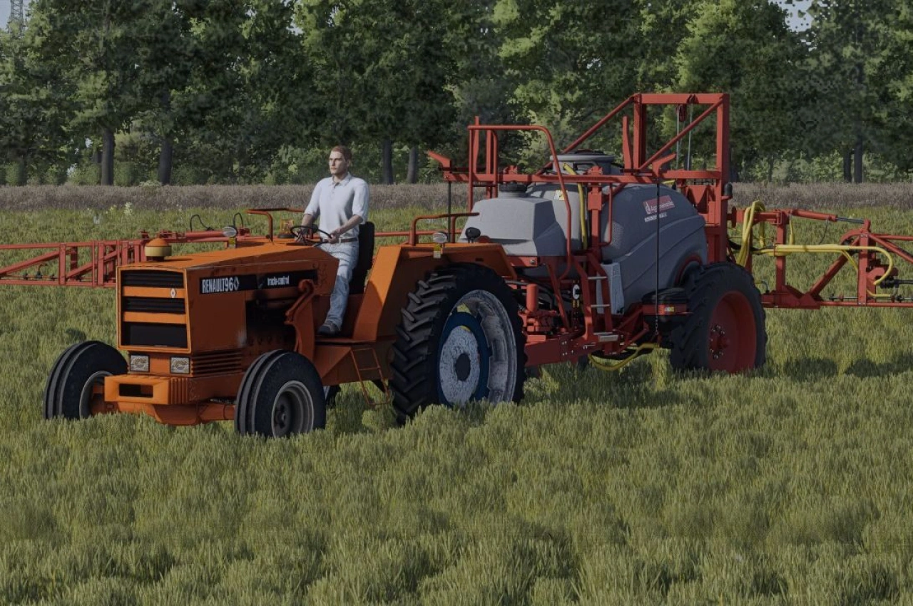 Трактор Renault 96 для Farming Simulator 25