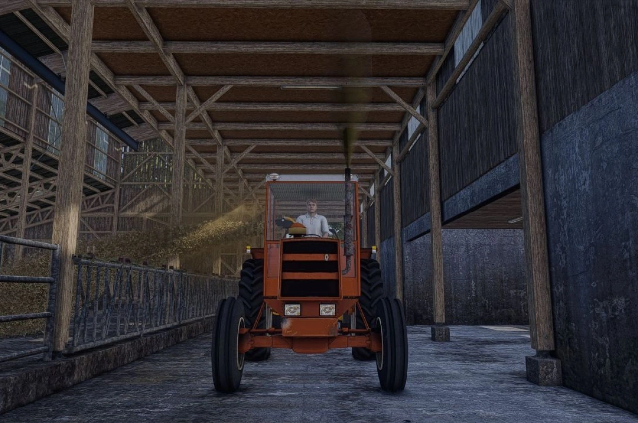 Трактор Renault 96 для Farming Simulator 25