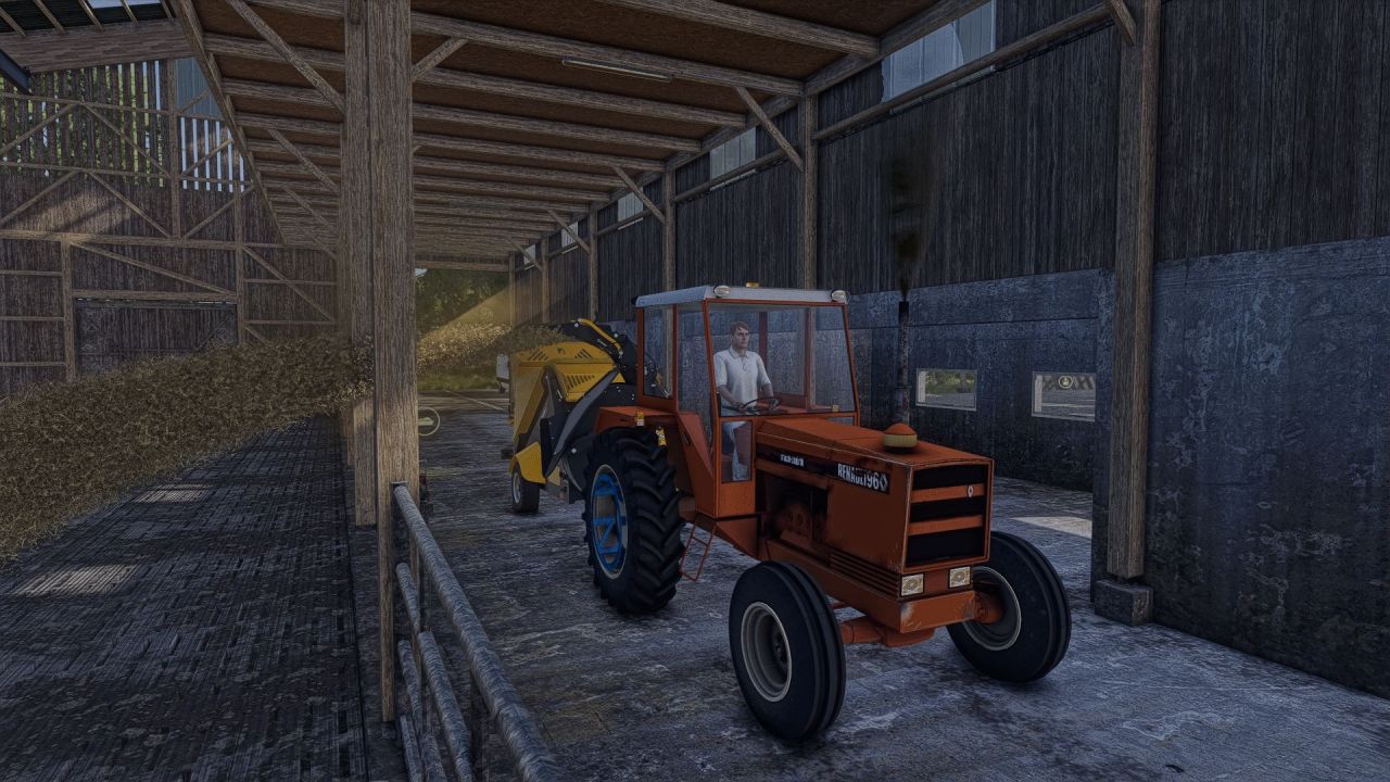 Трактор Renault 96 для Farming Simulator 25