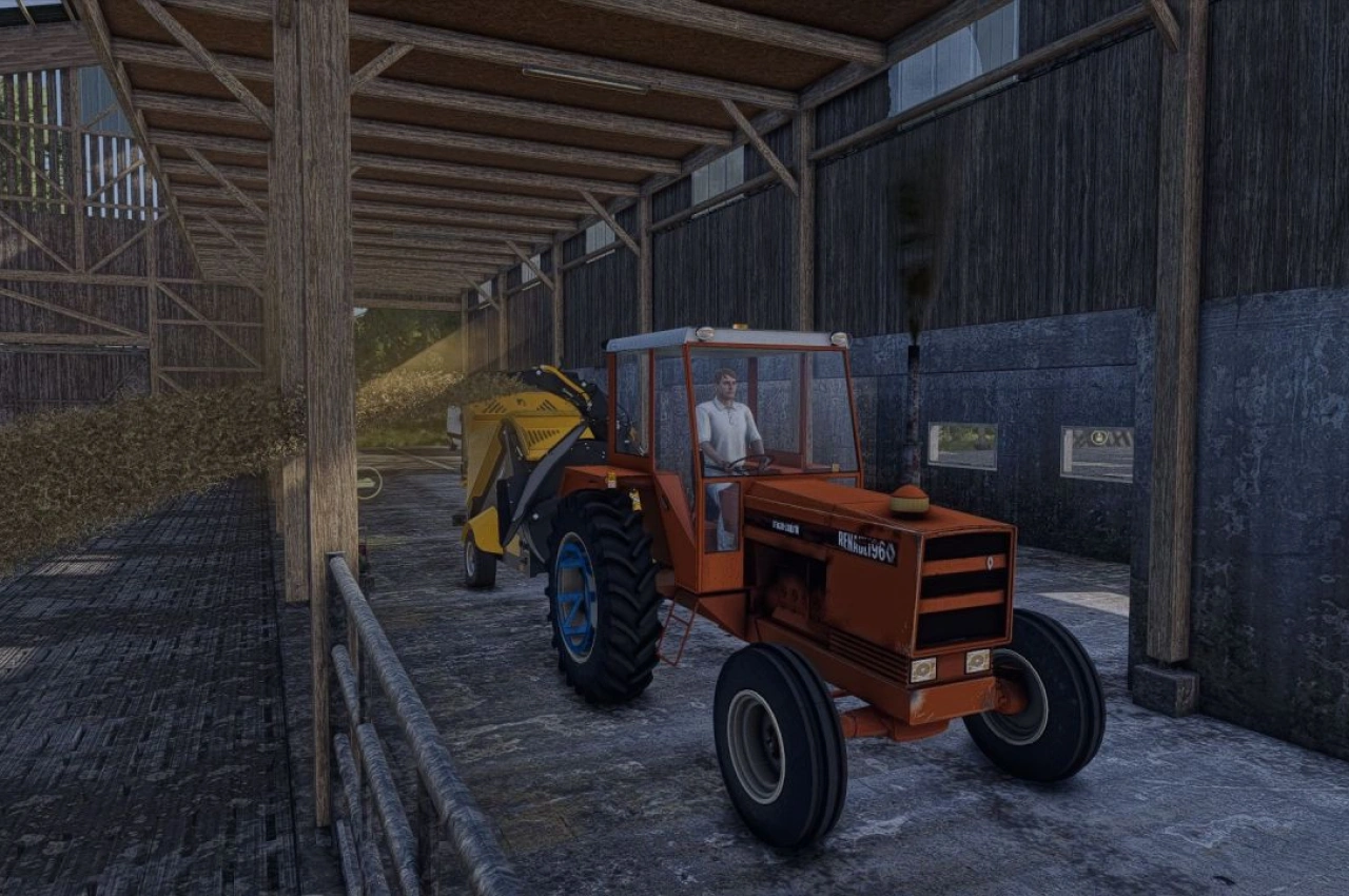 Трактор Renault 96 для Farming Simulator 25