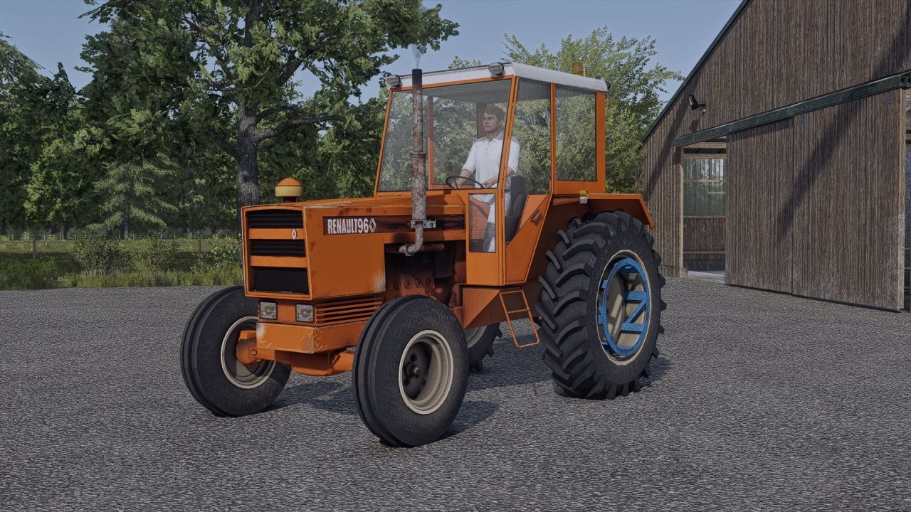 Трактор Renault 96 для Farming Simulator 25