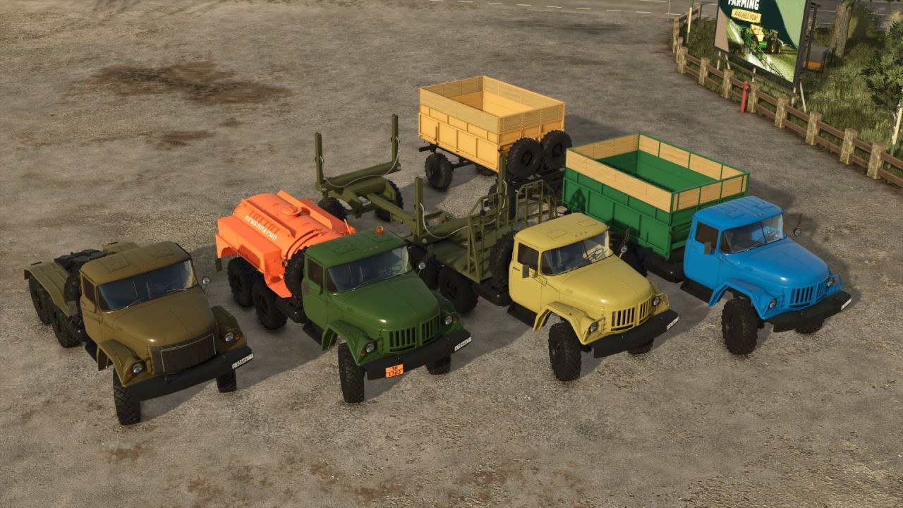 Ciężarówka ZIL 131 do Farming Simulator 25