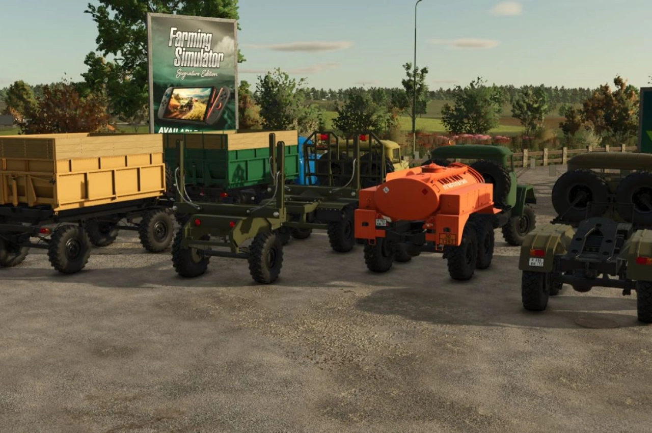 Вантажівка ZIL 131 для Farming Simulator 25
