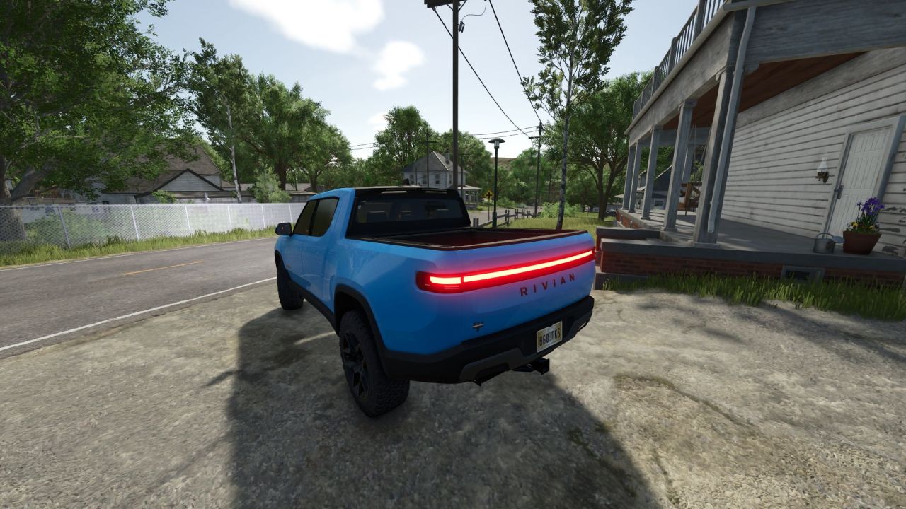 Електромобіль RIVIAN R1T 2025 для Farming Simulator 25