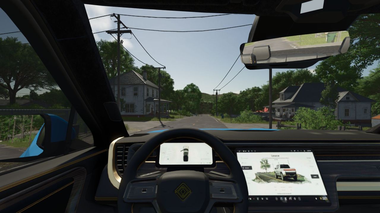 Електромобіль RIVIAN R1T 2025 для Farming Simulator 25