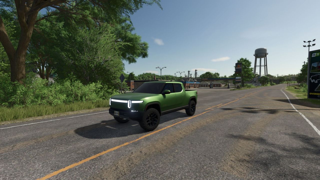 Електромобіль RIVIAN R1T 2025 для Farming Simulator 25