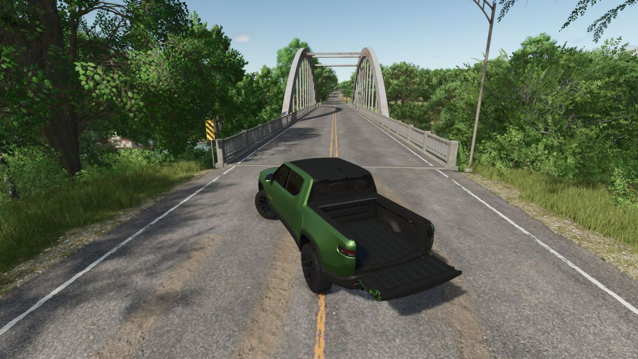 Електромобіль RIVIAN R1T 2025 для Farming Simulator 25