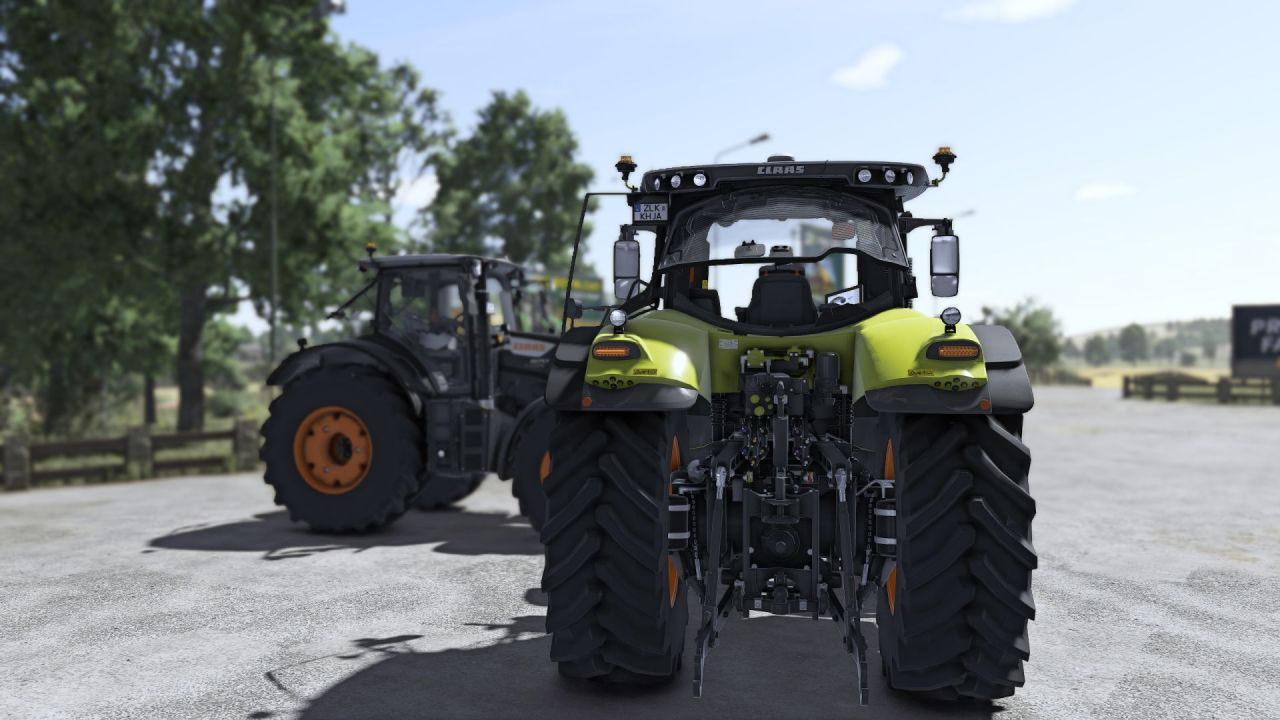 Трактор Claas Axion 800 Series для Farming Simulator 25