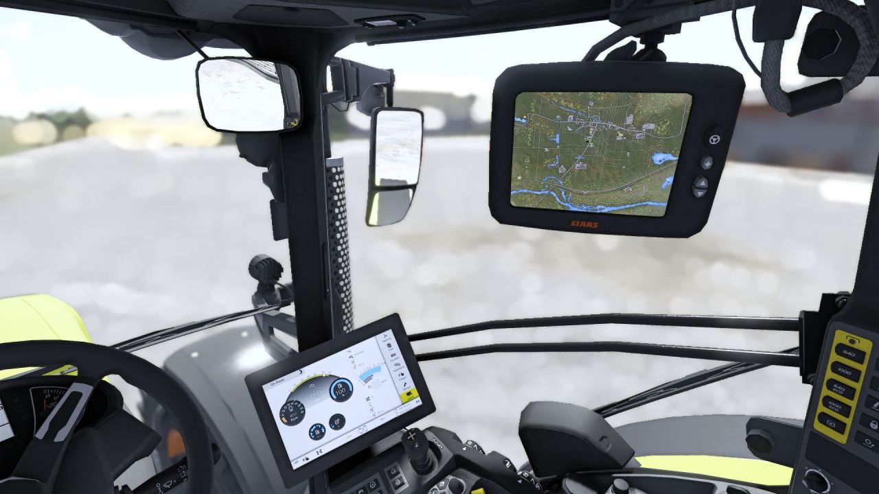 Трактор Claas Axion 800 Series для Farming Simulator 25