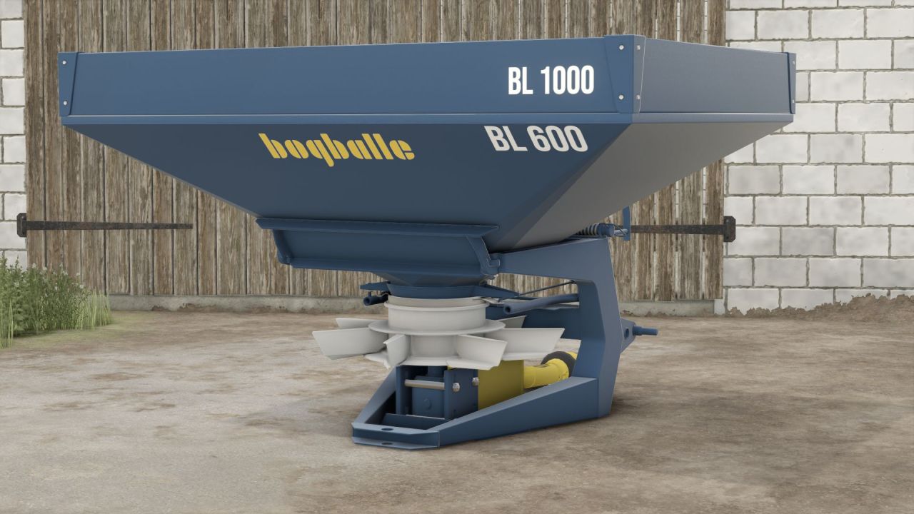 Розкидач добрив Bogballe BL600 для Farming Simulator 25