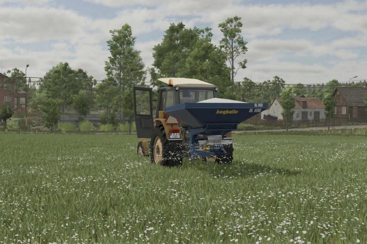 Розкидач добрив Bogballe BL600 для Farming Simulator 25