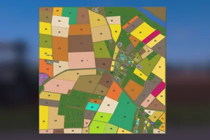 Карта Lachem для Farming Simulator 25 — 2