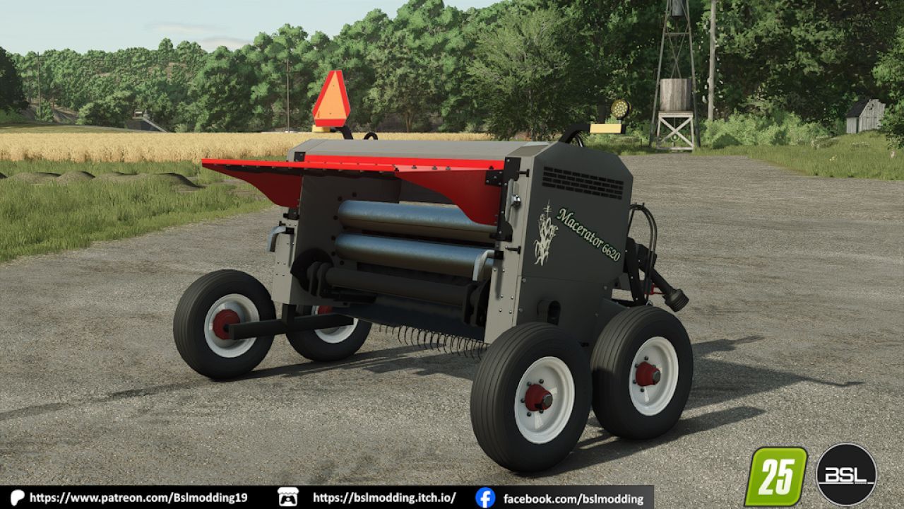 Zerkleinerer AgLand Macerator 6620 für Farming Simulator 25
