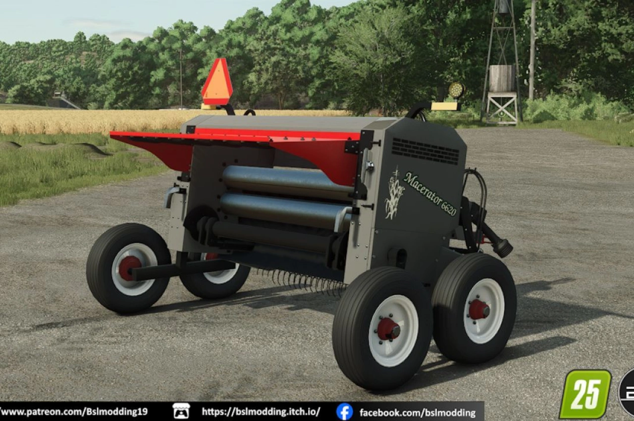 Мульчувач AgLand Macerator 6620 для Farming Simulator 25