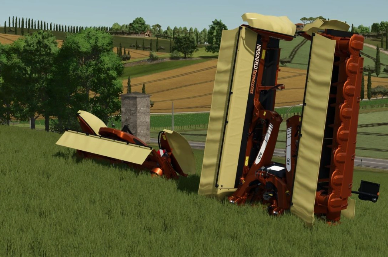 Косарки Pöttinger для Farming Simulator 25