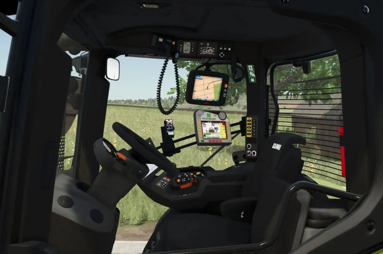 Трактор Claas AXION 870-800 Agribumper для Farming Simulator 25