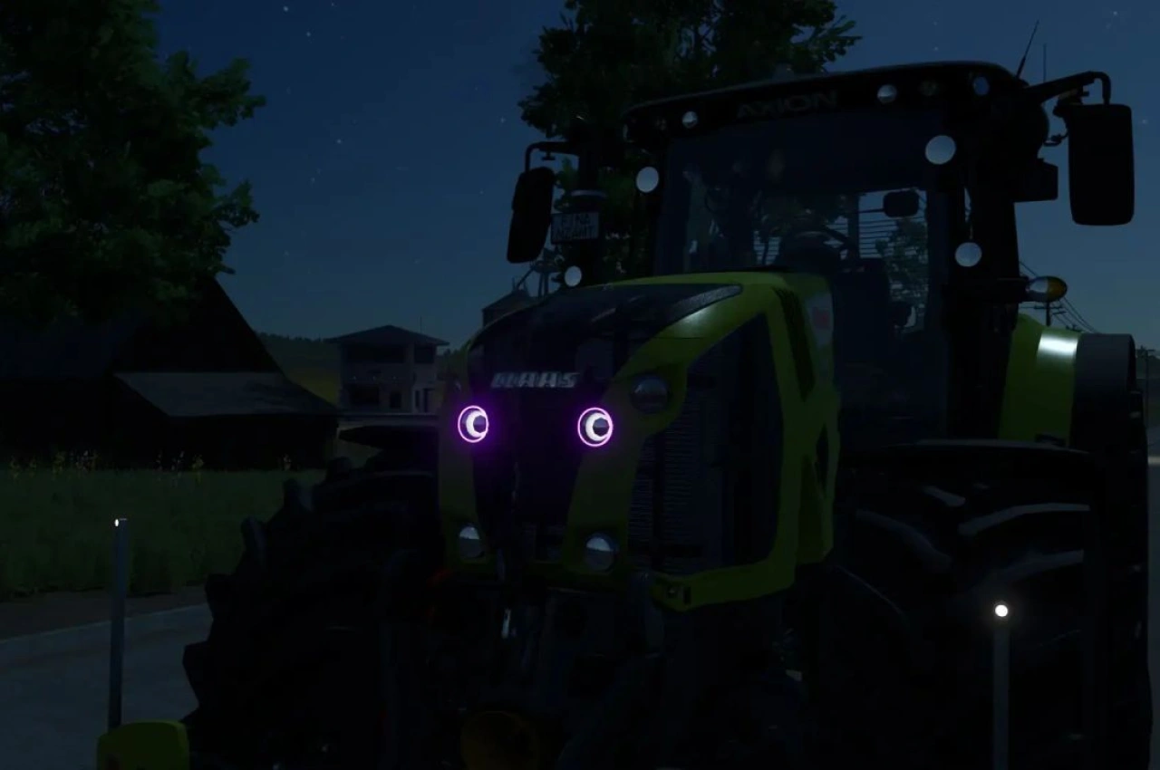 Трактор Claas AXION 870-800 Agribumper для Farming Simulator 25