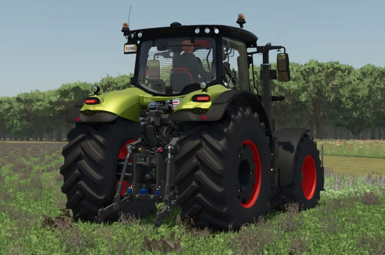 Трактор Claas AXION 870-800 Agribumper для Farming Simulator 25