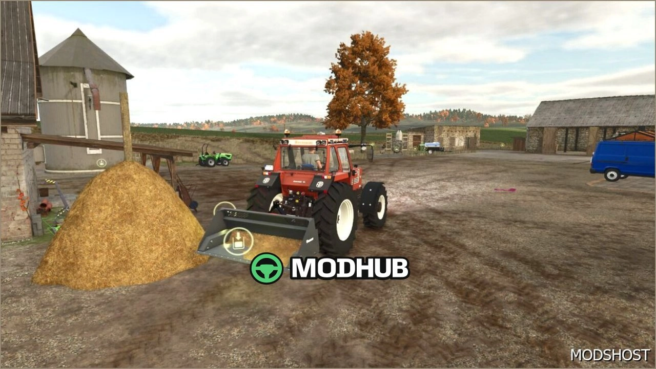 Адаптер 3-точковий для навантажувачів для Farming Simulator 25
