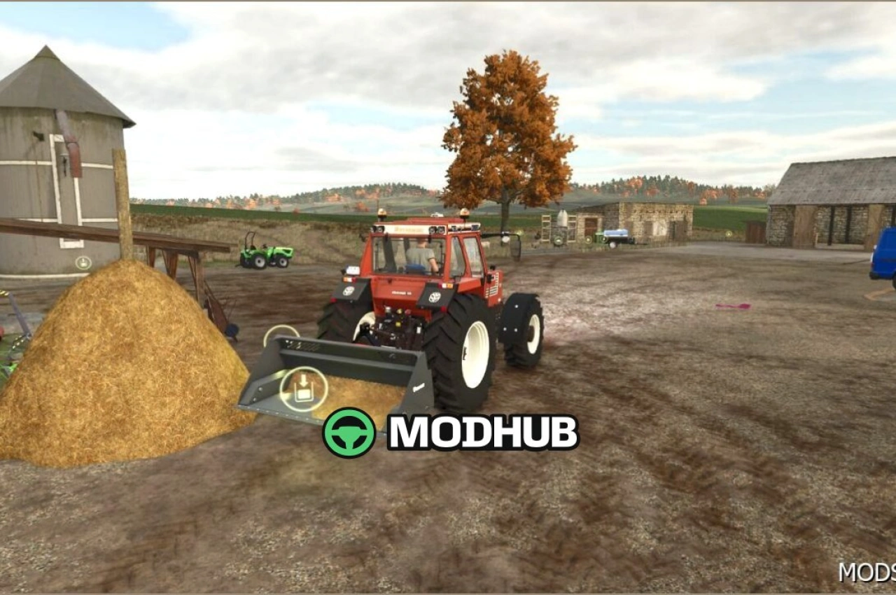 Адаптер 3-точковий для навантажувачів для Farming Simulator 25