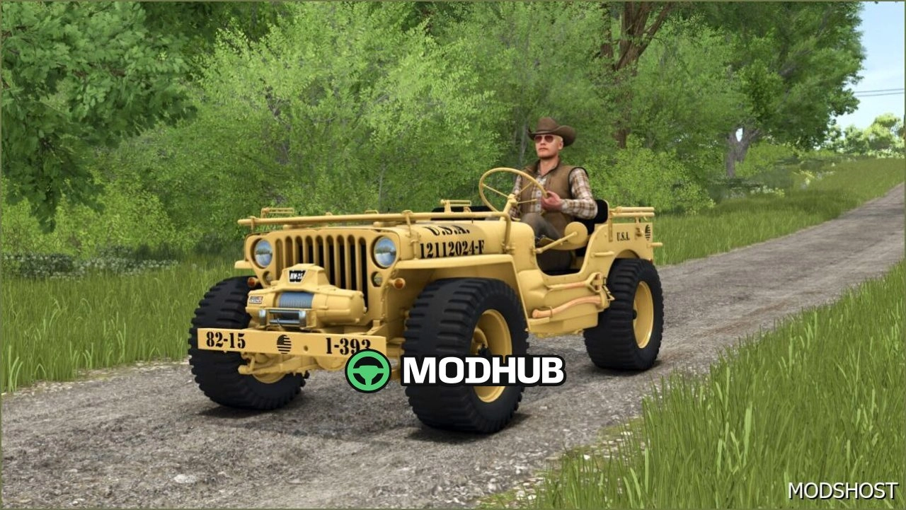 Автомобіль JW 4×4 для Farming Simulator 25