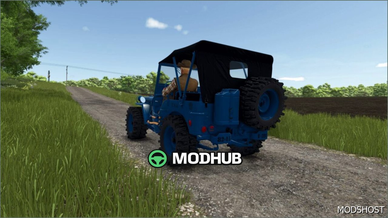 Автомобіль JW 4×4 для Farming Simulator 25