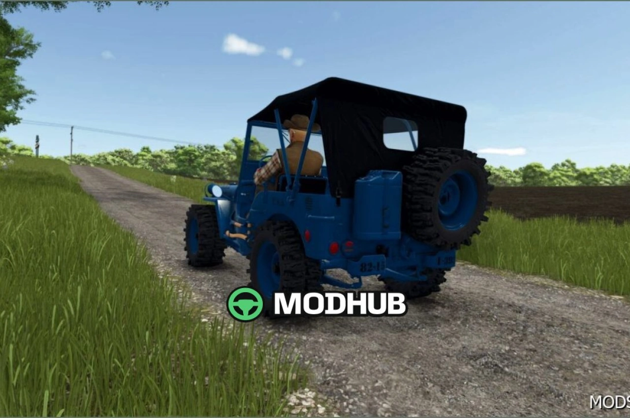 Автомобіль JW 4×4 для Farming Simulator 25