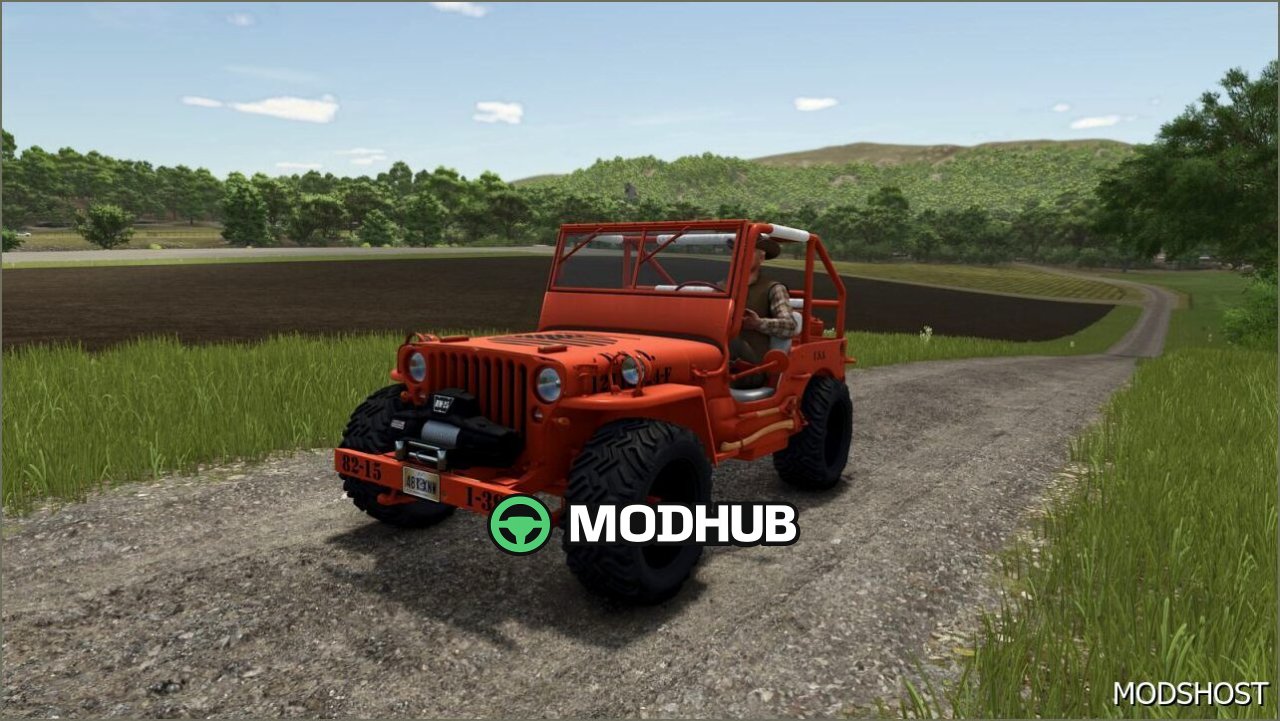 Автомобіль JW 4×4 для Farming Simulator 25