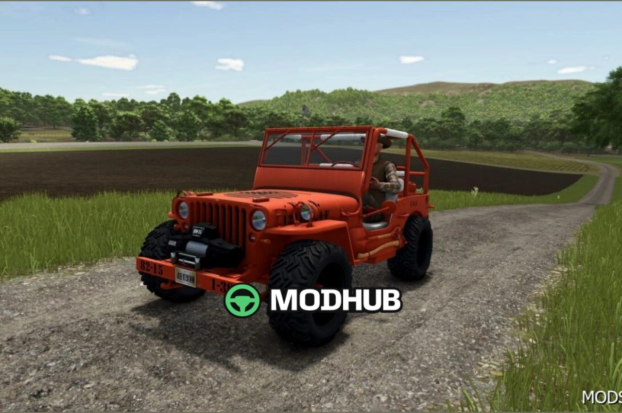 Автомобіль JW 4×4 для Farming Simulator 25