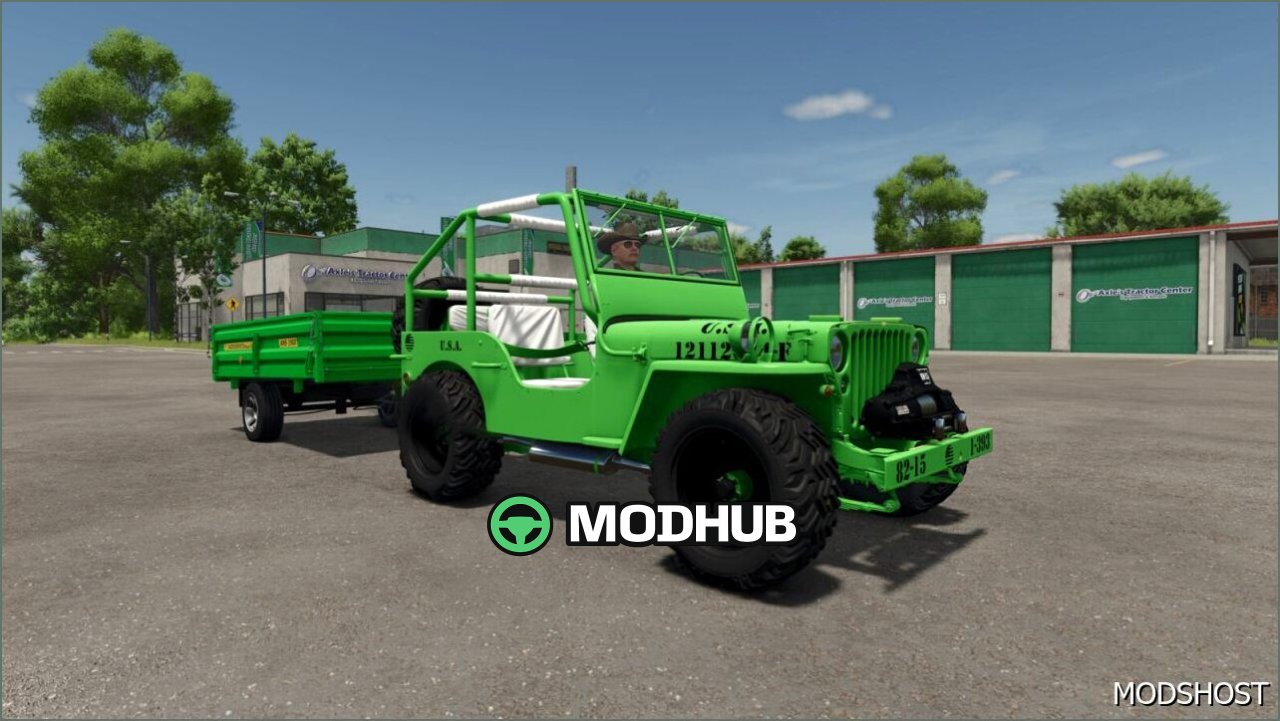 Автомобіль JW 4×4 для Farming Simulator 25