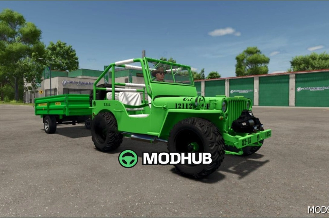 Автомобіль JW 4×4 для Farming Simulator 25