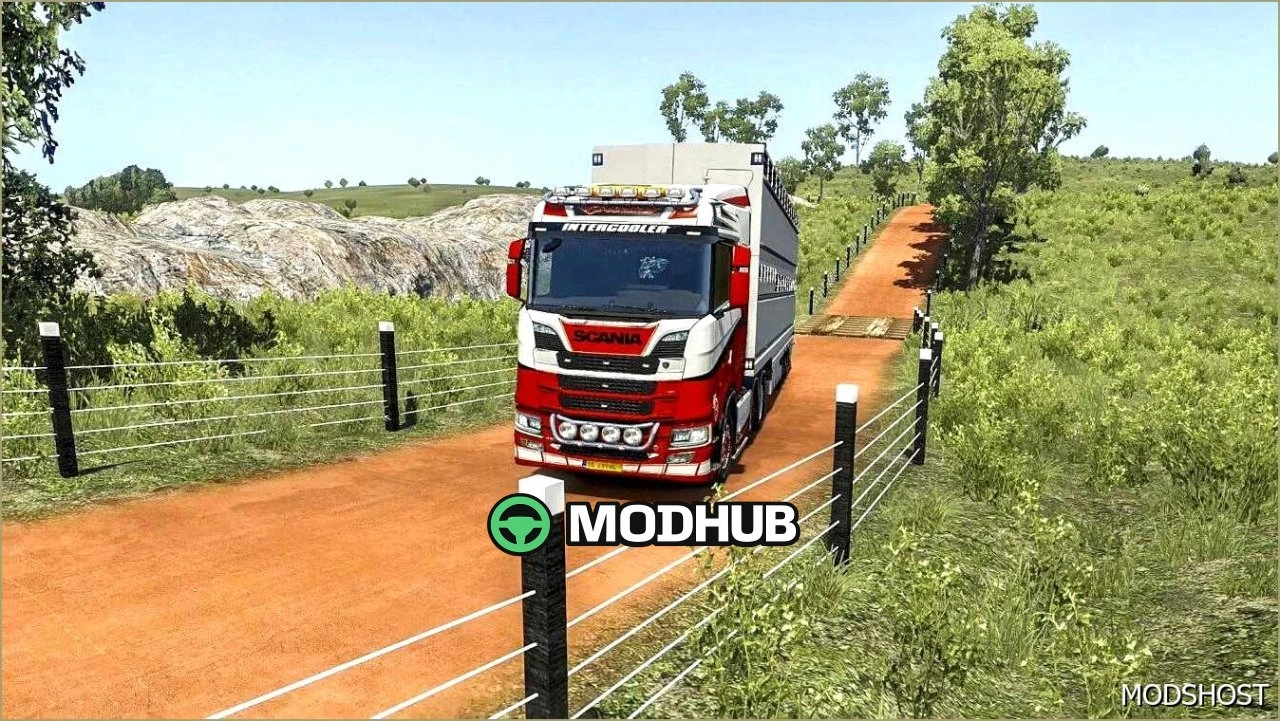Карта EBR 1.58 Reloaded для Euro Truck Simulator 2