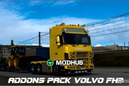 Addons Pack Volvo FH3 for Euro Truck Simulator 2