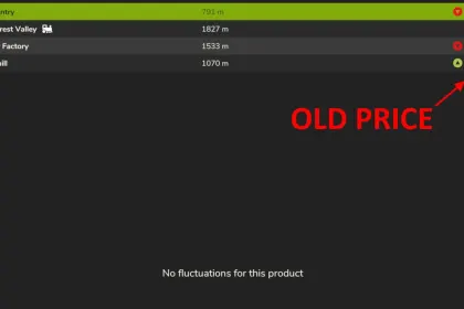 Мод «Зменшення ціни на деревину» для Farming Simulator 25