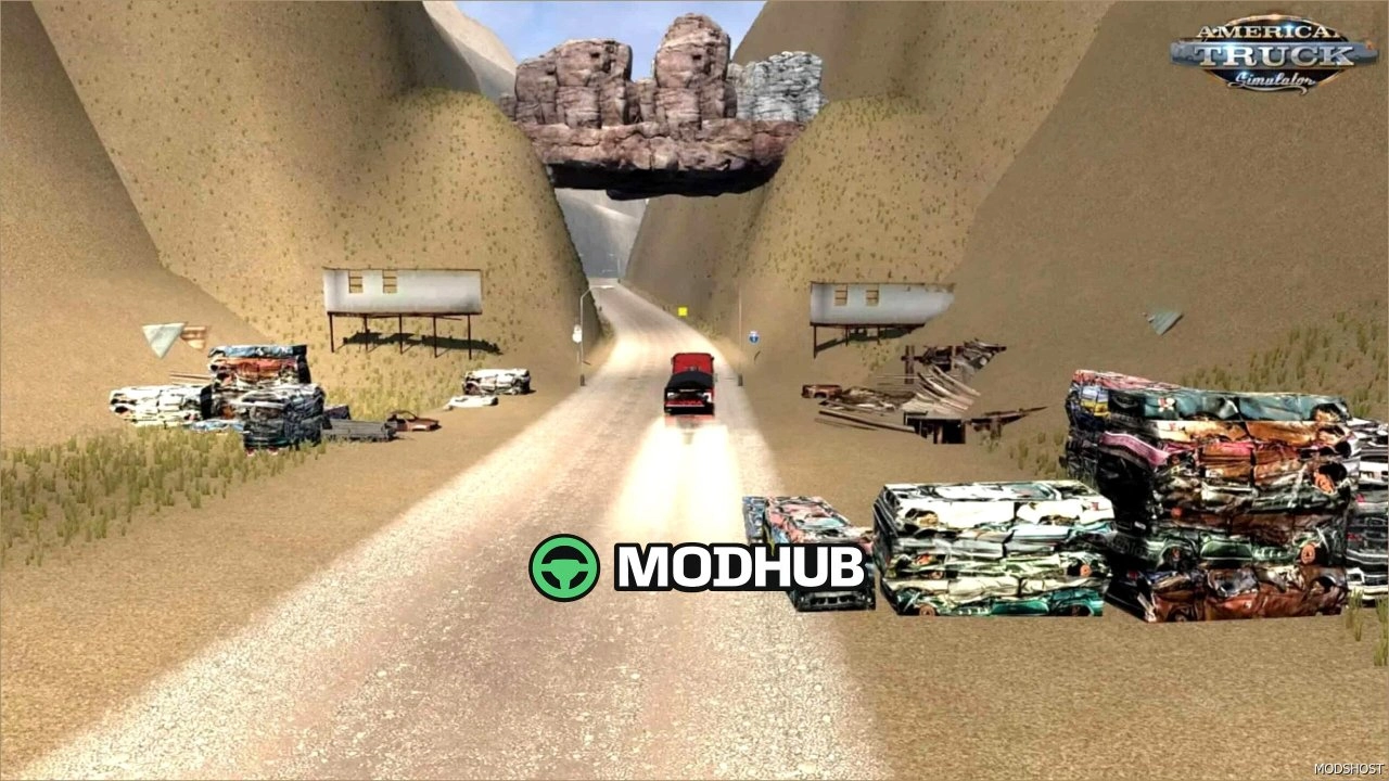 Карта MAD MAX V1.5 для American Truck Simulator