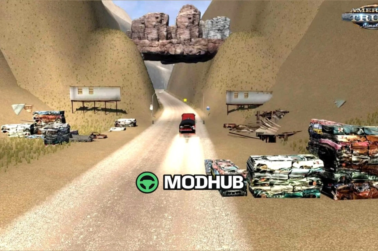 Карта MAD MAX V1.5 для American Truck Simulator