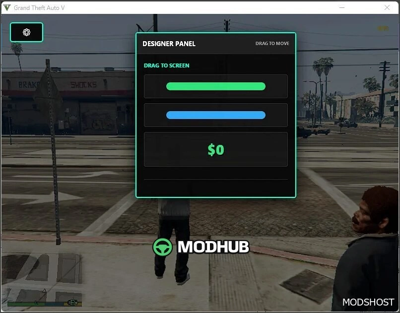 Скрипт мод Live HUD Editor Nuilight для GTA 5
