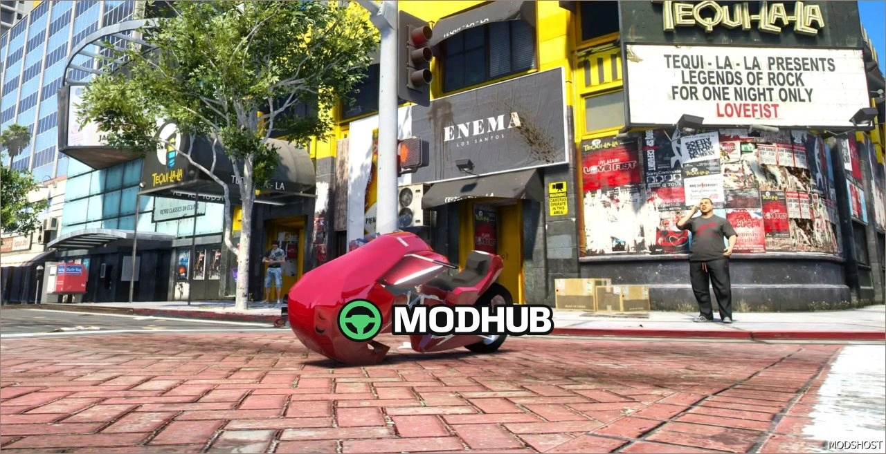 Мотоцикл Cyber Knight Super Cycle для GTA 5