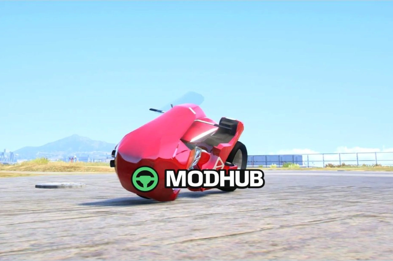 Мотоцикл Cyber Knight Super Cycle для GTA 5