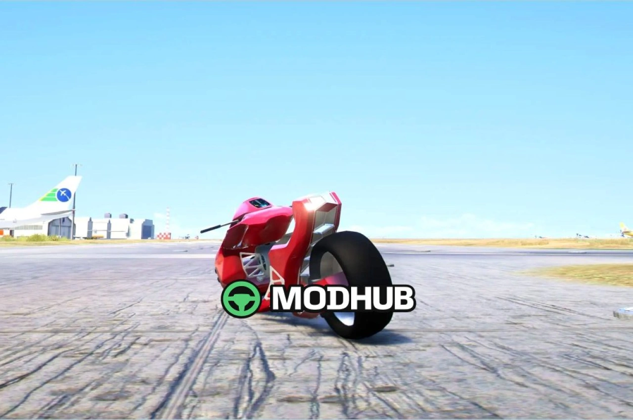 Мотоцикл Cyber Knight Super Cycle для GTA 5