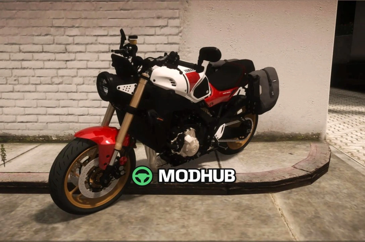 Мотоцикл Yamaha XSR900 для GTA 5